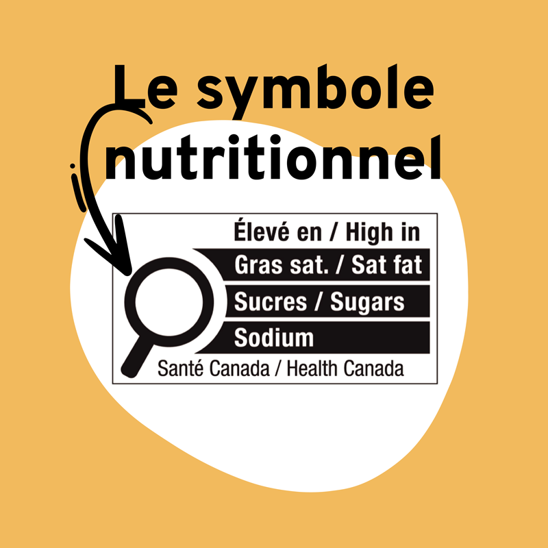 Symbole nutritionnel sur l'étiquetage nutritionnel